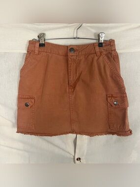 Aeropostale Tan Cargo Mini Skirt